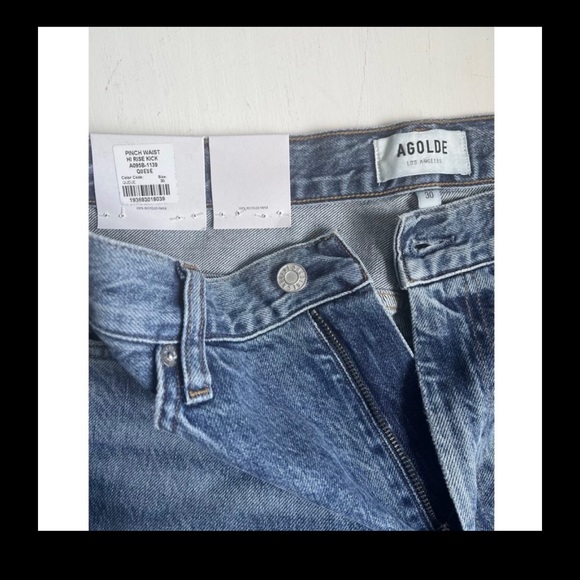 AGOLDE PINCH WAIST HI RISE KICK JEANS - Picture 9 of 16